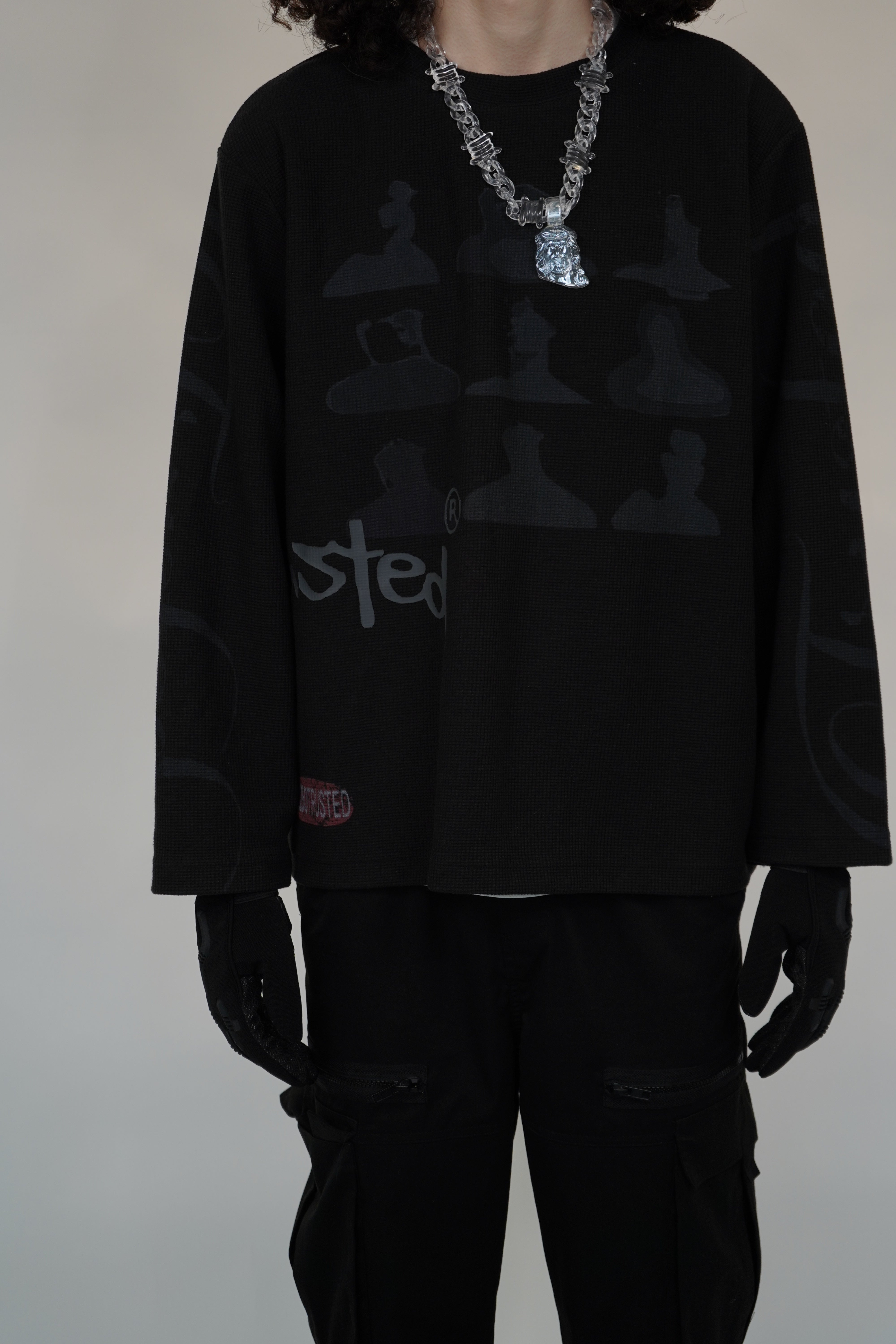 0TRSTD WAFFLE KNIT