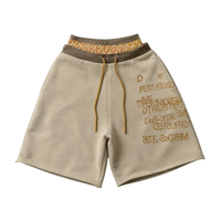 Knitted shorts (brown)